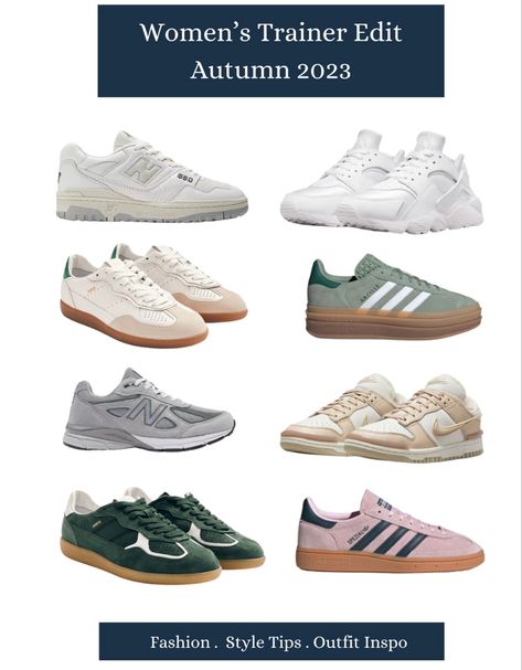 Trainers, Sneakers, Outfit Inspo, Autumn Fashion, Women’s Trainers, New Balance, Adidas, Nike, Alohas, Style Tip, 2023 Fashion, Trending Products, Trending Fashion, Clothing Edit, Trending Shoes, Shoes Edit 2024 Trainers Trends Women, Winter Comfy Outfits, Autumn 2023 Fashion, Trainers Outfit, Autumn 2023, Trending Products, Trending Fashion, 2023 Fashion, Sneakers Outfit