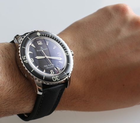 Blancpain Fifty Fathoms Automatique Watch Review Blancpain Fifty Fathoms, Pinterest For Men, Fifty Fathoms, Fancy Watches, Affordable Watches, Watch Review, Dive Watches, Fell In Love, Watch Collection