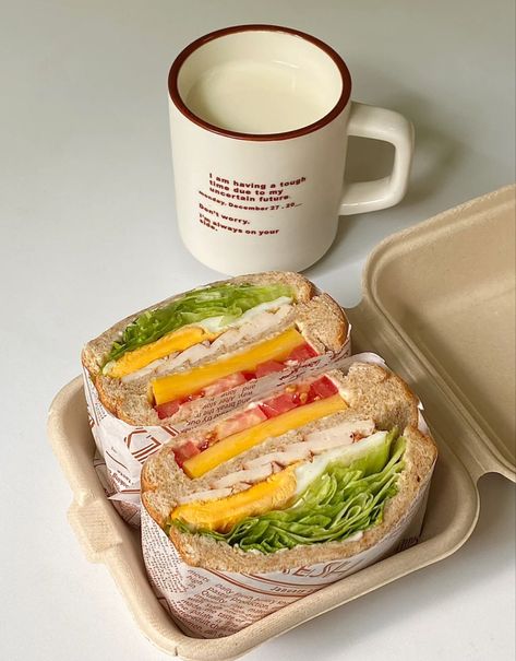 Aesthetic Sandwich, Korean Sandwich, Korean Sandwich Packaging, Cute Sandwich Aesthetic, Aesthetic Breakfast Sandwich, Korean Sandwich Aesthetic, Japanese Sandwich Aesthetic, Sandwich Aesthetic Korean, Holistic Nutrition Recipes