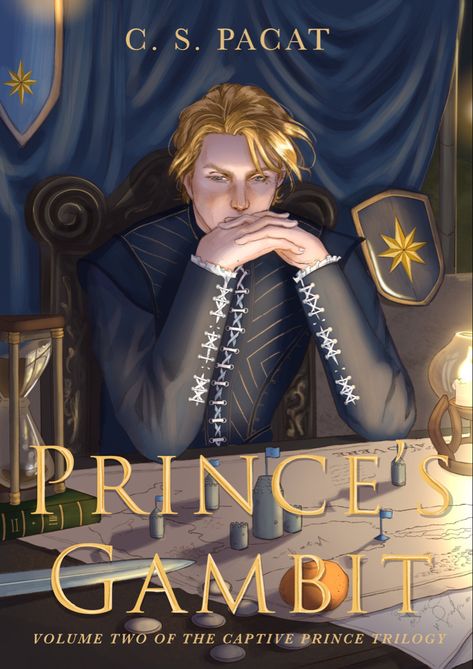 🎨: bluebutter-art Laurent Of Vere, The Captive Prince, Captive Prince, Fan Book, Book Collection, Book Covers, Short Stories, So Excited, Book Art