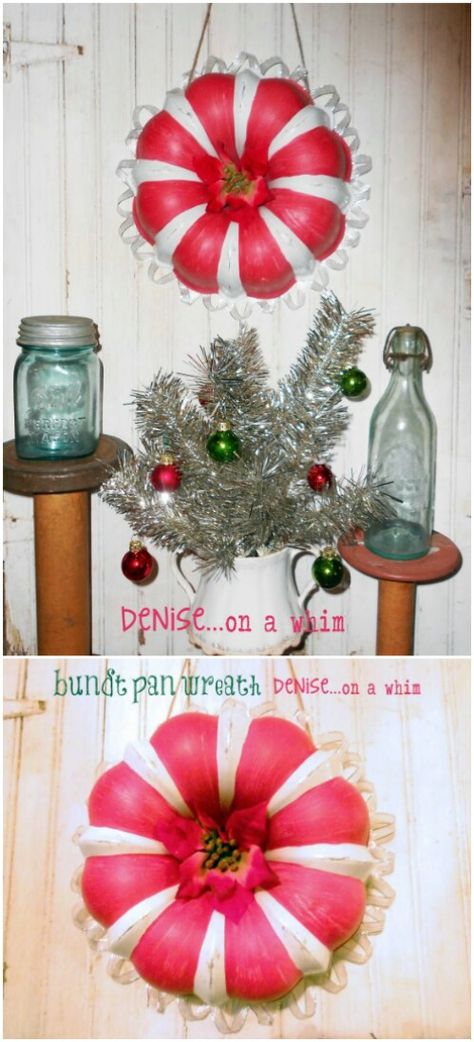 Country Christmas Diy, Christmas Holiday Traditions, Holiday Ornaments Diy, Bundt Pans, Gorgeous Farmhouse, Christmas Easy, Diy Santa, Holiday Crafts Diy, Recycled Sweaters