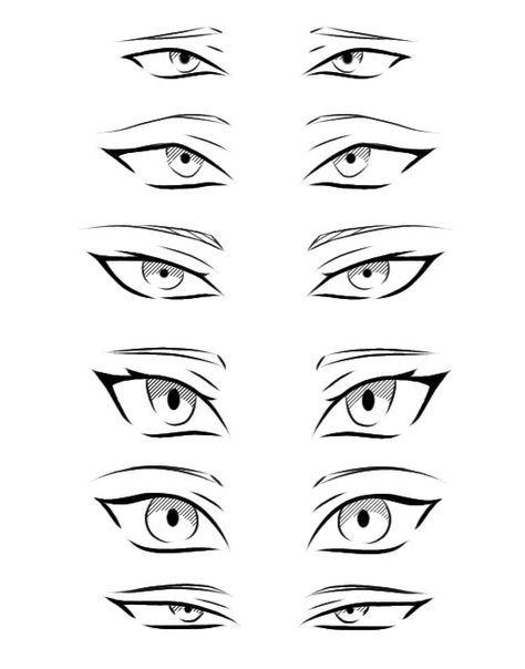 Female Eyes Sketch, Sharp Eyes Drawing, Female Eyes Drawing, Female Anime Eyes, Eye Drawing Tutorials, Eye Sketch, Eyes Drawing, Female Eyes, Reference Poses