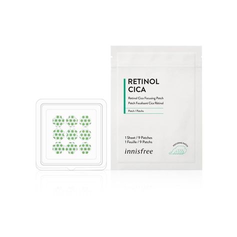 Innisfree - Retinol Cica Focusing Patch Retinol Cica, Upcycled Gifts, Rough Skin, Teeth Care, Happy Earth, Intensive Care, Body Skin Care Routine, Salicylic Acid, Hydrate Skin