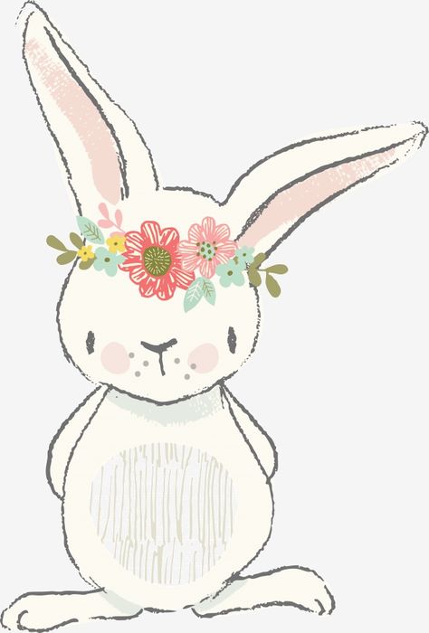 rabbit clipart,rabbit,cartoon,lovely,sprout,hand painted,hand,painted Rabbit Clipart, Bunny Drawing, Cartoons Png, Bunny Art, Funny Illustration, Art Et Illustration, A Bunny, Holiday Prints, Art And Illustration