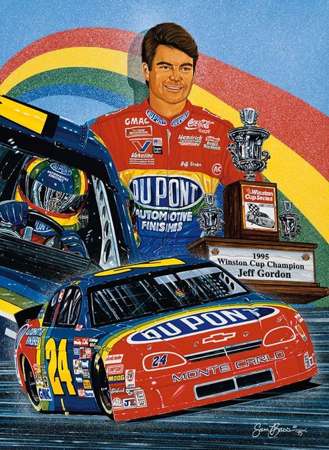 Nascar Art, Days Of Thunder, Race Car Driving, Jeff Gordon Nascar, Kaos Oblong, Cute Disney Drawings, Nascar Driver, Car Artwork, Kyle Busch