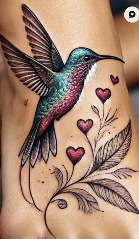 Pink Hummingbird Tattoo, Tattoo Ideas Placement, Dainty Hummingbird Tattoo, Butterfly Tattoo On Wrist, Hummingbird Tattoo Ideas, Hummingbird Tattoos, Rip Tattoo, Peacock Tattoo, Beautiful Flower Tattoos