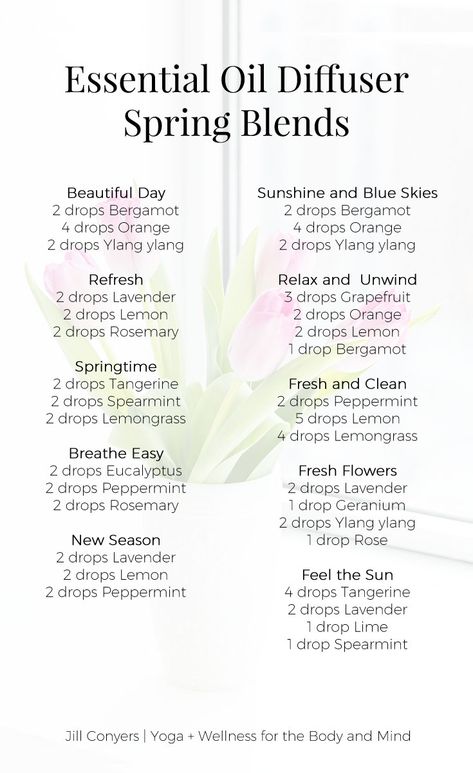 Celebrate all the things we love about spring with essential oil spring diffuser blends. Use the aromatic qualities essential oils to capture the aromas and feelings of spring in your home. Click through to download the free diffuser blend recipes. Pin it now, share it with a friend. #essentialoils #spring #wellness #healthyliving #naturalliving #selfcare Spring Essential Oil Blends, Oils For Diffuser, Spring Diffuser Blends, Young Living Products, Doterra Diffuser Blends, Soya Mumu, Essential Oil Diffuser Blends Recipes, Essential Oil Diffuser Recipes, Oil Diffuser Recipes