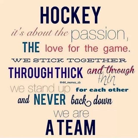 Hockey Quotes Funny, Field Hockey Quotes, Quotes Girlfriend, Hockey Room, Hockey Tournaments, Hockey Party, Hockey Boards, Team Quotes, Hockey Quotes