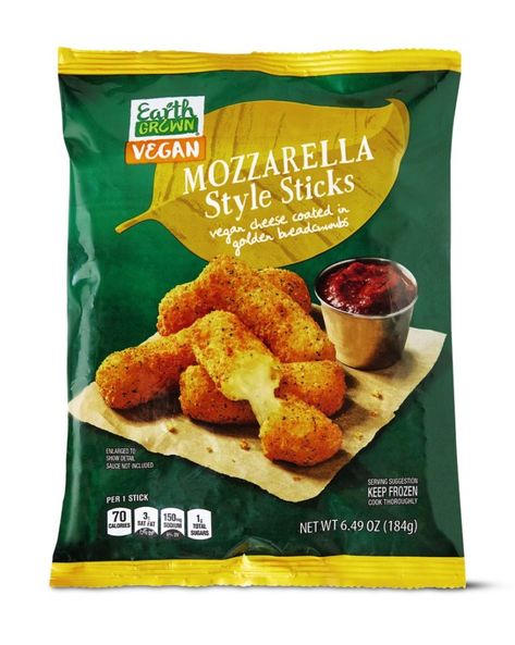 All The Best Food Coming To Aldi In January | Aisle of Shame Vegetable Primavera, Vegan Mozzarella Sticks, Aldi Recipes, Mac And Cheese Bites, Month January, Peanut Butter Jar, Vegan Cheddar, Vegan Mozzarella, Vegan Grocery