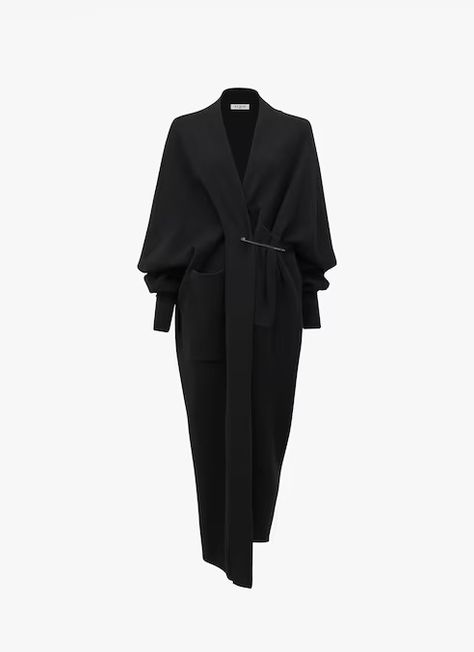 Boiled cashmere coat Elegant Coats, Mode Abaya, Coat For Women, Coat Design, All Black Outfit, Abayas Fashion, Cashmere Coat, Fashion Design Clothes, Modest Outfits