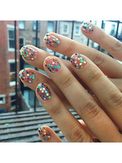 Confetti Nails, Diva Nails, Happy Nails, Diy Summer, Nail Swag, Instagram Nails, Art Easy, Short Nail Designs, Nail Art Summer