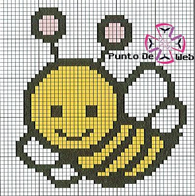 Cross Stitch For Kids, Crochet Bee, Animal Cross Stitch Patterns, Mini Cross Stitch, Baby Cross, Cross Stitch Baby, Cross Stitch Alphabet, Cross Stitch Animals, Free Cross Stitch