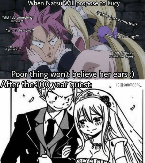 Natsu X Lucy Fanart, Nalu Fan Art, Nalu Comics, Fairy Tail Quotes, Fairy Tail Funny, Fairy Tail Family, Fairy Tail Natsu And Lucy, Natsu X Lucy, Fairy Tail Pictures