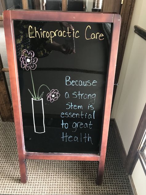 Chiropractor Board Ideas, Spring Chiropractic Boards, Chiropractic Inspiration, Spring Chiropractic, Chiropractic Humor, Chiropractic Assistant, Chiropractic Art, Chiropractic Office Design, Whiteboard Ideas