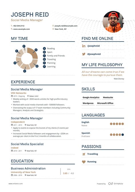 The ultimate 2019 guide for Social Media Manager resume examples. 200+ resume templates and advice from 100k resumes. Create your resume fast! Start FREE today! Social Media Marketing Resume, Social Media Manager Resume, Social Media Manager Resume Template, Brand Manager Resume, Digital Marketing Resume Fresher, Event Manager Resume, Flight Attendant Resume, Supply Chain Manager Cv, Social Media Manager Checklist