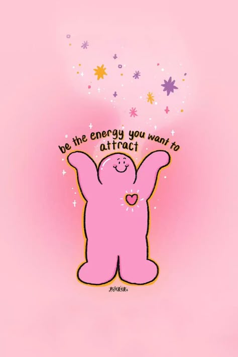 Pink Cute Stuff, Pink Motivation, Everyday Dose, Mr Bubbles, Self Love And Acceptance, Kind Words Are Like Honey, Words Are Like Honey, Positive Quote Poster, Pink Guy