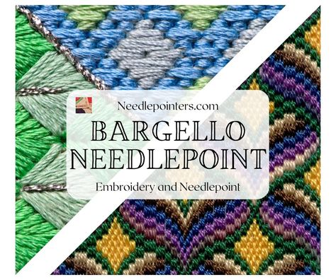 Learn all about Bargello needlepoint, also known as Florentine, with detailed tutorials, stitch instructions, and free Bargello needlepoint patterns. Bargello Embroidery Patterns, Bargello Needlepoint Patterns Free, Bargello Needlepoint Patterns, Bargello Patterns, Bargello Quilts, Bargello Needlepoint, Free Online Classes, Stocking Tree, Needlepoint Patterns