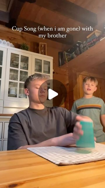 Bjarne Thevoicekids on Instagram: "Having a bit of fun in the evening with my brother @jannesp17 and the Cup Song 😜••••••••••••••••••••••••••••••••••••••••••••••••••••••••••••••••••••••••••••••••••••••••••••••••••••••••••••••••••••••••#teambjarne #foryou #cup #song #fun" Cups Song, The Cup Song, Cup Song, The Cup, My Brother, Singing, Songs, Music, On Instagram