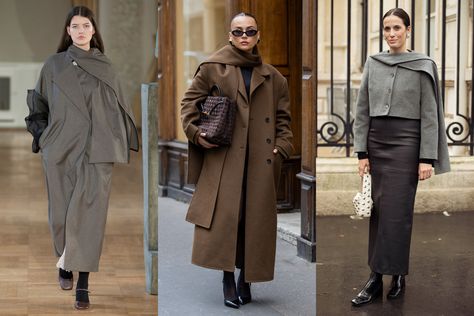 Everyone’s Wearing These Coats for Winter Coats For Winter, Winter Coat Trends, Vintage Winter Coat, Coat Trends, Full Skirts, Plaid Coat, Print Coat, Cape Coat, Winter Fits