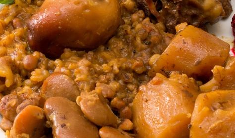 Cholent Recipe, Sephardic Jews, Shavuot Recipes, Shabbat Recipes, Kosher Cooking, Hot Dish, Winter Comfort Food, Iberian Peninsula, Jewish History