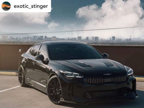 Kia Stinger Black, Kia Stinger Modified, Black Kia Stinger, Kia Stinger Gt, Best Cars For Teens, Car For Teens, Kia Stinger, Nissan Gtr R35, Gtr R35