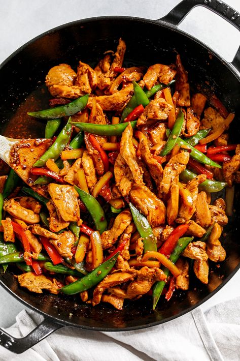 Firecracker Chicken, Serve Over Rice, 2024 Recipes, Chicken Stir Fry, Stir Fry Recipes, Chicken Dishes Recipes, Juicy Chicken, Poultry Recipes, Mediterranean Diet