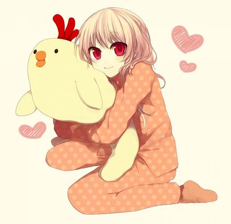 Hugging Toy Reference, Hugging Pillow Reference, Hugging Plushie Pose Reference, Hugging Plushie Pose Drawing, Hugging A Plushie Pose, Hugging Plushie Reference, Hugging Plushie Pose, Anime Chicken, Core Tattoo