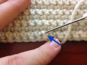 Illuminate Crochet: How to Weave In Yarn Ends Weave In Ends Crochet, Crochet Patterns Ideas, How To Weave, Patterns Ideas, Yarn Store, Yarn Tail, Loose Ends, Stick It Out, Yarn Needle