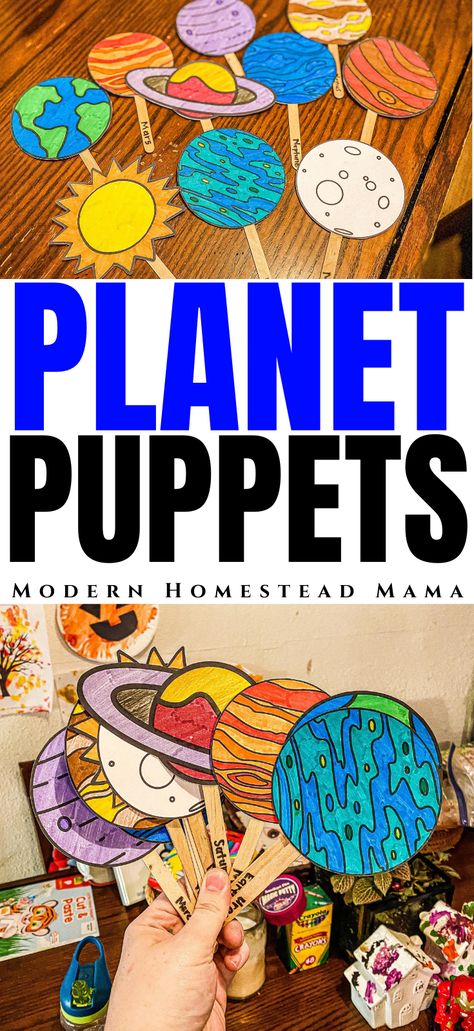 Planet Craft For Preschool, Planet Activities For Preschool Solar System, Space Themed Kids Activities, Planet Crafts For Preschool, Planet Activities For Kindergarten, Preschool Planet Crafts, Astronomy Projects For Kids, Planet Crafts For Toddlers, Planet Activities For Toddlers