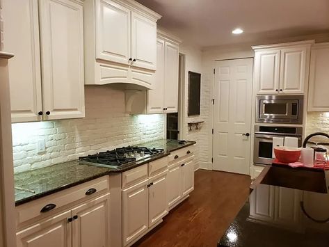 SW Creamy kitchen cabinets paint review Sw Creamy Kitchen Cabinets, Creamy Sherwin Williams Cabinets, Sw Creamy Cabinets, Sherwin Williams Creamy Cabinets, Creamy Kitchen Cabinets, Cream Painted Kitchen Cabinets, Sw Creamy, Creamy Cabinets, Creamy Kitchen