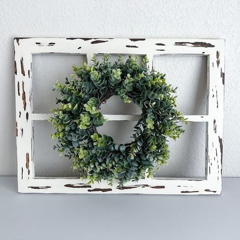 Window picture frame diy