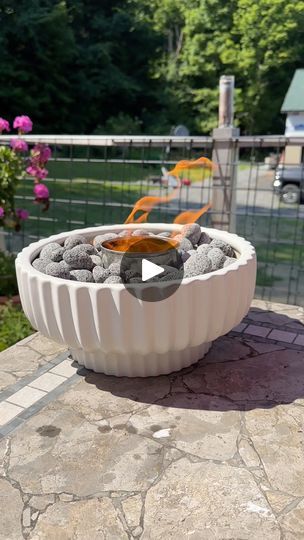 The viral diy fire planter!🔥 | The viral diy fire planter!🔥

We made our own version of this #diy #fire #patio #decor | By Leon & LaCongoFacebook Diy Small Fire Pit Flower Pots, Diy Fire Pit Ideas Portable, Fire Patio, Homemade Fire Pit, Diy Fire Pit Ideas, Porch Gazebo, Yard Art Crafts, Backyard Seating Area, Fire Pots