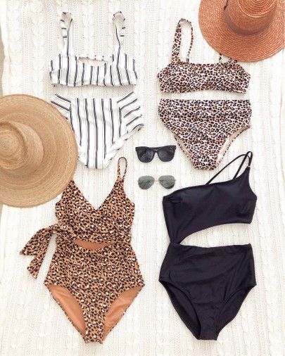 Affordable Swimsuits, Spring Summer Capsule Wardrobe, Perfect Swimsuit, Effortlessly Chic Outfits, Summer Beach Outfit, Summer Capsule Wardrobe, Resort Dresses, One Piece Swimsuits, Swimsuits High Waisted