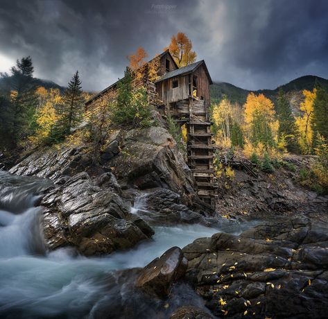 'The Soakening' - Crystal Mill, Colorado | What a day this w… | Flickr Crystal Mill Colorado, Shingle Colors, The Mill, Wallpaper Free Download, Beautiful Places In The World, Western Movies, Ghost Towns, Most Beautiful Places, United States Of America