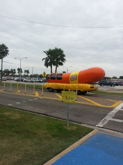 Oscar Meyer Wiener Mobile on campus at the University of Texas Pan American in Edinburg, Texas... Del Rio Texas, University Of Texas Arlington, Eisenhower State Park Texas, Rio Grande Valley Texas, Edinburg Texas, Republic Of Texas, Rio Grande Valley, Pan American, University Of Texas