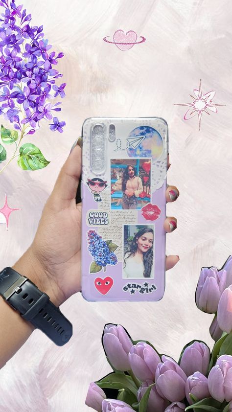 In frame ~ Handmade Scrapbook phone case #lilac #aesthetics #phonecase #phone Scrapbook Phone Case, Handmade Scrapbook, In Frame, Lilac, Phone Case, Phone Cases, Frame, Pins