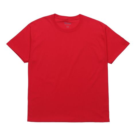 Champion T Unisex Red T-shirt Street Fashion Men Streetwear, Limited Edition Sneakers, Men Streetwear, 4th Of July Outfits, Clothing Designs, Clothing Mockup, Sports Sneakers, Red T Shirt, Tshirt Outfits