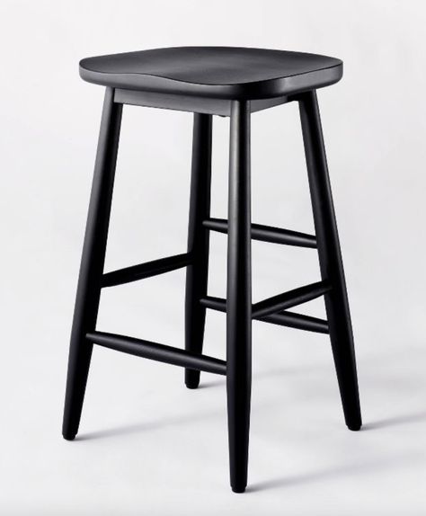 The Hands-Down Best Counter Stools to Transform Your Kitchen - Mozie Target Threshold, Counter Stools Backless, Wood Counter Stools, Kitchen Counter Stools, Comfy Seating, Bar Height Stools, Black Bar Stools, Counter Height Bar, Adjustable Bar Stools