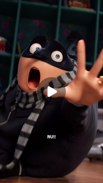 Universal Pictures UK on Instagram: "It’s Gru vs. a honey badger in this new clip from DESPICABLE ME 4 🫣 Did you see it at the weekend?

#DespicableMe4 #DM4 #Minions #MovieClips" Animated Cartoon Characters, Funny Animated Cartoon, Honey Badger, Universal Pictures, Despicable Me, Badger, See It, Cartoon Characters, The Weekend