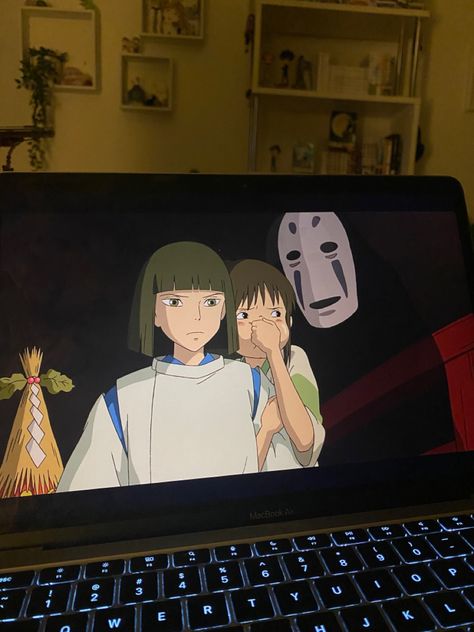 Anime On Laptop Aesthetic, Ios 7 Wallpaper, Watching Anime, I Love Cinema, Film Art, Girly Jewelry, Cute Cartoon Wallpapers, Drawing People, Aesthetic Photo