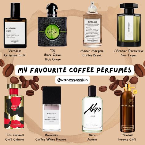 Coffee Perfume, Fragrance Lab, Fragrances Perfume Woman, Body Creams, Perfume Collection Fragrance, Perfume Scents, Perfume Lover, Best Fragrances, Glow Up Tips