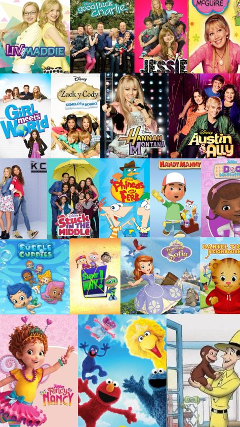 Disney Junior Cartoons, 2010s Tv Shows, Sausage Party Movie, Disney Junior Characters, Nostalgic Cartoons, 2000 Nostalgia, Disney Jessie, Handy Manny, Gma Network