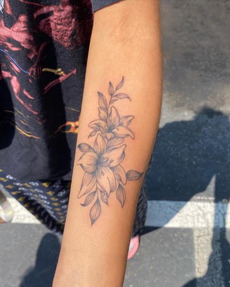 (2023) Lily Sleeve🌱 •Felt like this one didnt get seen enough😤 •Comment If you would get this tattoo or something similar🫶🏽 @arch1vedkc - Kc | 2 years self taught experience! #atl #atltattoo #atltattooartist #tattoo #tat #blackinktatoo #tattooartist #explore #atlanta #eastsideatlanta #ea #dekalb #tattooshop #explorepage #ink #skull #alt #gothic #black #atlantatattooartist #ink #inkk #tattooshop #skulltattoos #flowertattoo #flowers #tattoojunkie #georgiatattooartist #tattooartistnearme Self Taught, Skull Tattoos, Tattoo Shop, Tattoo Artists, Flower Tattoo, Tatting, Atlanta, Lily, Felt