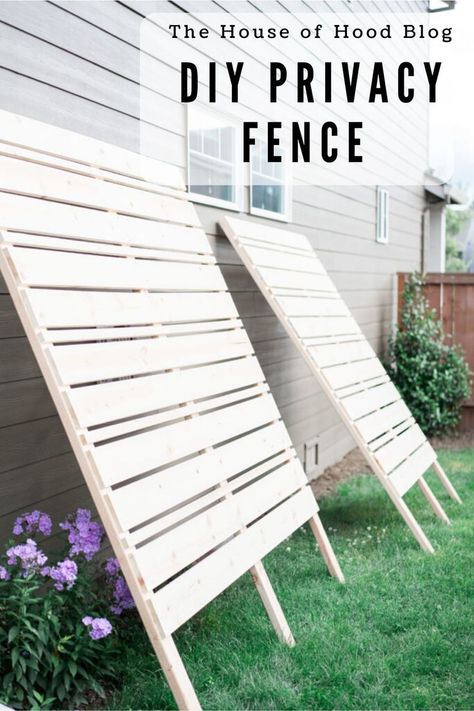 Diy Privacy Fence, Backyard Oasis Ideas, Diy Fence, Backyard Privacy, Outdoor Privacy, Privacy Screen Outdoor, Ideas Backyard, Backyard Inspiration, Privacy Fence