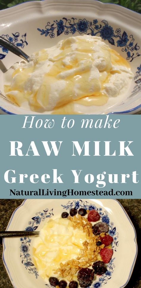 Instant Pot Greek Yogurt, Goat Milk Yogurt, Homemade Yogurt Recipes, Goat Milk Recipes, Make Greek Yogurt, Instant Pot Yogurt, Homemade Greek Yogurt, Greek Yogurt Recipes, Nourishing Foods