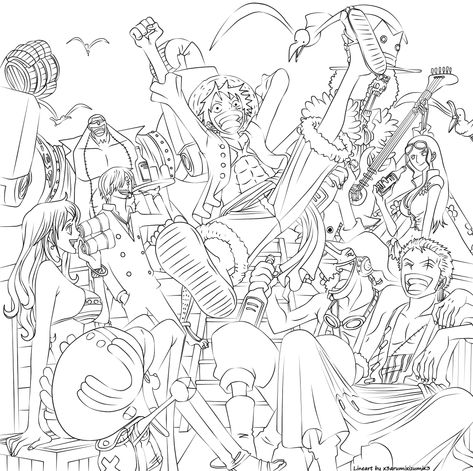 +One Piece cover 61+ by OPf4e-N Anime Coloring Pages One Piece, One Piece Lineart, One Piece Coloring Pages, Anime Colouring, One Piece Cover, Sailor Moon Coloring Pages, Anime Lineart, Coloring Pages Inspirational, صفحات التلوين