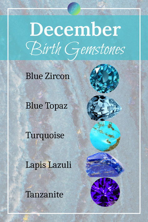 December birthstones hold a rich history and deep symbolism, making them more than just a piece of jewelry. These gemstones, ranging from turquoise to tanzanite, have been cherished for centuries for their unique properties and aesthetic appeal. #decemberbirthstone #decembergemstones #birthstones #gemstones #semiprecious #naturalstones December Birth Stones, Tanzanite Aesthetic, Tanzanite Meaning, Birthday Symbols, Birth Gemstones, December Ring, Month Birthstones, Diamond Aesthetic, Birthstones Meanings