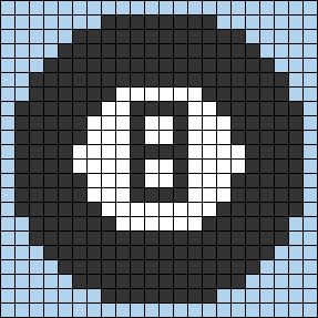 Alpha pattern #40929 | BraceletBook Alpha Patterns Crochet 8 Ball, 8 Ball Grid Pattern, Crochet Alpha Patterns Free, Crochet Alpha Pattern Square, Pixel Grid Crochet Blanket, 8 Ball Alpha Pattern, Granny Square Grid Pattern, How To Crochet Alpha Pattern, Simple Crochet Tapestry Pattern