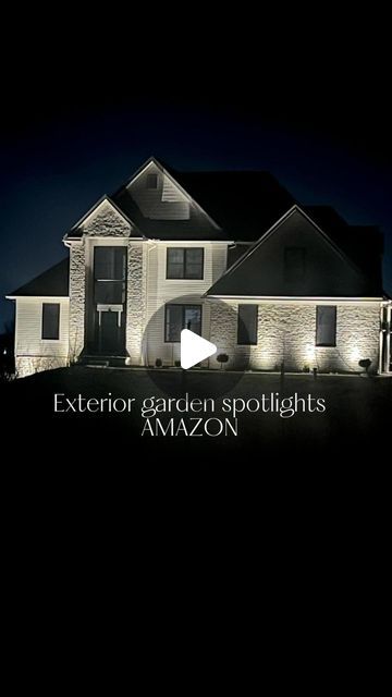 Landscape Lighting Ideas Front Yards, Garden Spotlights, Landscape Spotlights, Corner House, Outdoor Inspirations, Be Happier, Light Installation, Amazon Home, Landscape Lighting