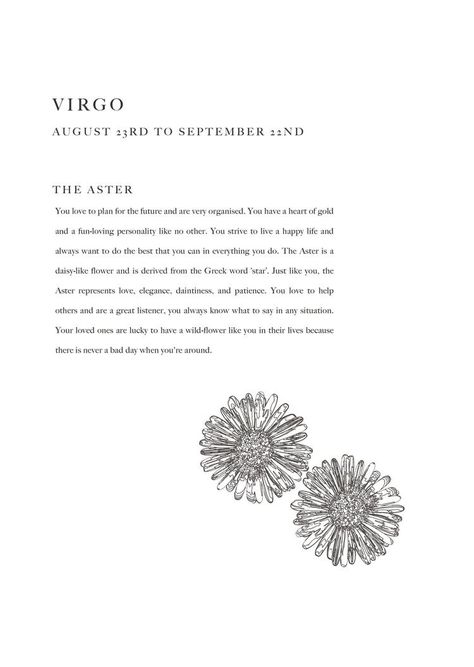 Virgo Flower, Virgo Things, Spiritual Journaling, Zodiac Jewellery, Virgo Art, Virgo Quotes, Virgo Love, Star Goddess, Virgo Facts